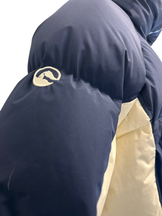Cordova Size XL Navy & white Polyester Down Ski Pant Hood Zip front Pant Set Navy & white / XL