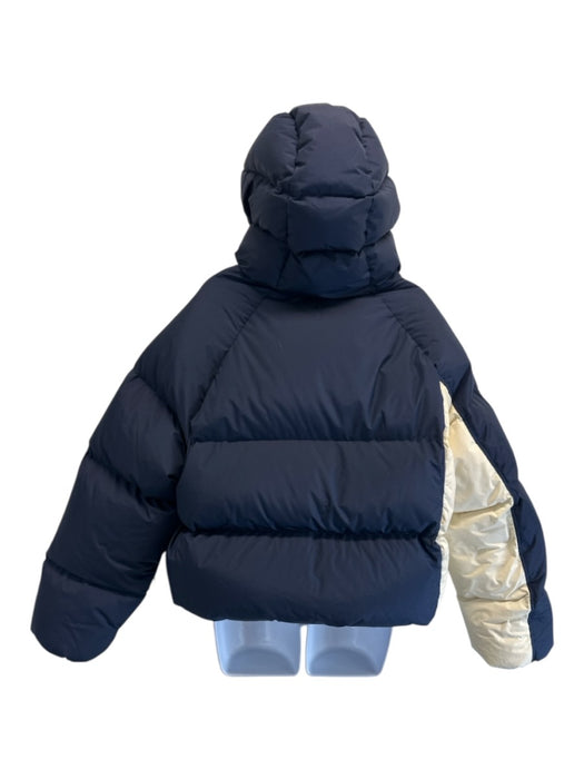 Cordova Size XL Navy & white Polyester Down Ski Pant Hood Zip front Pant Set Navy & white / XL