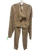 Alo Size S Beige Polyester Blend Elastic & Drawstring Waist Ribbed Pant Set Beige / S