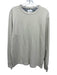 Denim & Flower Size XL Cream Cotton Blend Solid Men's Long Sleeve Shirt Cream / XL