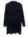 Boden Size 12 Navy Blue Cotton Blend Corduroy Button Down Long Sleeve Dress Navy Blue / 12