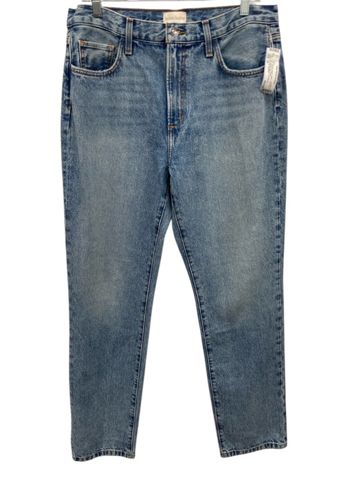 Favorite Daughter Size 28 Medium Wash Cotton High Rise Slim Straight Jeans Medium Wash / 28