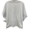 Frank & Eileen Size One Size White Cotton Raw Edge roll neck Cut Off Sleeve Top White / One Size