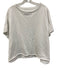 Frank & Eileen Size One Size White Cotton Raw Edge roll neck Cut Off Sleeve Top White / One Size