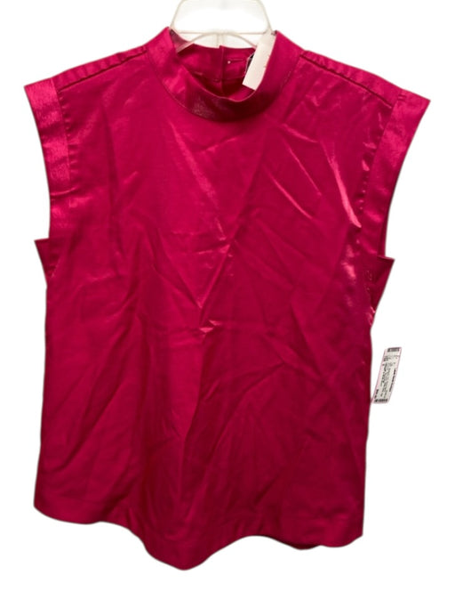 CROSBY by Mollie Burch Size S Magenta Pink Rayon Blend Shimmer Sleeveless Top Magenta Pink / S