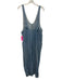 We The Free Size S Medium light wash Cotton Denim Paneled Patch Pocket Overalls Medium light wash / S