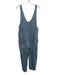 We The Free Size S Medium light wash Cotton Denim Paneled Patch Pocket Overalls Medium light wash / S