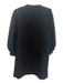 Pomander Place Size M Black Polyester Blend 3/4 Balloon Sleeve 1/2 Button Dress Black / M
