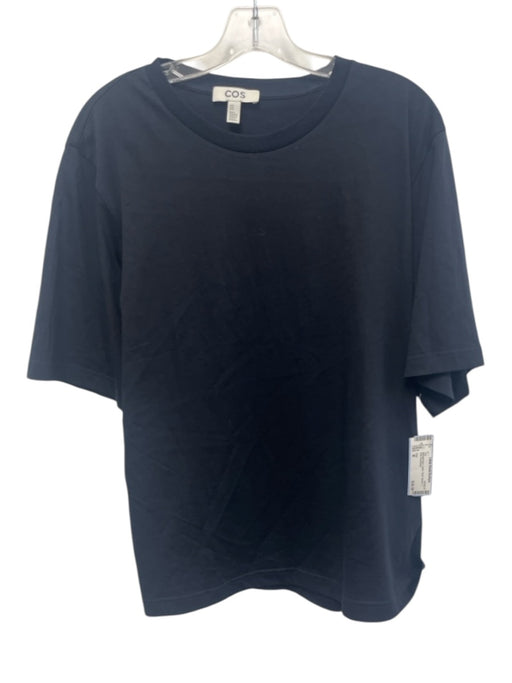 COS Size M Midnight blue Cotton Short Sleeve T Shirt Top Midnight blue / M