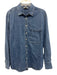AYR Size M Medium Wash Cotton Chambray Long Sleeve Button Up Shirt Top Medium Wash / M