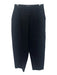Spanx Size M Black Viscose Blend Elastic Waistband Pintuck Pleats Pants Black / M