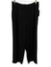 Vince Size S Black Polyester Elastic Waist Pleat Trouser Pants Black / S