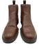 Coach Shoe Size 6B Dark Brown Leather Gold Studs Chelsea Ankle Booties Dark Brown / 6B