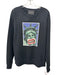 Marc Jacobs NWT Size L Black Cotton Blend Statue of Liberty Long Sleeve Shirt Black / L