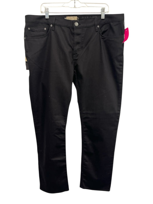 Burberry NWT Size 40 Black Cotton Button Fly Men's Pants Black / 40