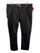 Burberry NWT Size 40 Black Cotton Button Fly Men's Pants Black / 40