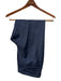 Boss Blue Wool Blend Window pane Notch Lapel 2 Button Men's Suit Blue / 44