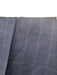 Boss Blue Wool Blend Window pane Notch Lapel 2 Button Men's Suit Blue / 44