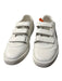 Gucci Shoe Size 39 White Leather Velcro Strap Round Toe Double G's Sneaker Shoes White / 39