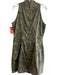 Balmain Size Est Small Army Fatigue Green No Fabric Tag Sleeveless Dress Army Fatigue Green / Est Small