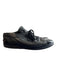 Chanel Shoe Size Est 39.5 Black Leather & Patent Leather Cap Toe lace up Shoes Black / Est 39.5