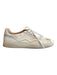 Stuart Weitzman Shoe Size 8.5 White Leather Low Top lace up Round Toe Shoes White / 8.5