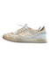Stuart Weitzman Shoe Size 8.5 White Leather Low Top lace up Round Toe Shoes White / 8.5