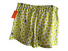 Versace Size 44 Yellow & Green Flowers Ladybug Button Fly Side Pocket Shorts Yellow & Green / 44