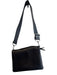 & Other Stories Black Leather Shoulder & Crossbody Flap Magnetic Close Bag Black / Small