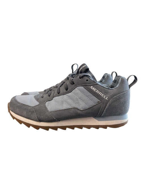 Merrell Shoe Size 9.5 Blue & Gray Suede Denim Low Top Lace Up Sneaker Shoes Blue & Gray / 9.5