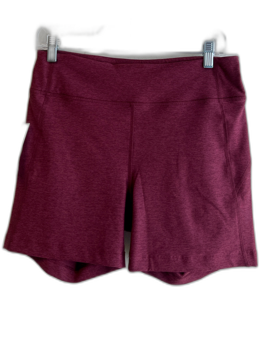 Outdoor Voices Size L Shiraz Polyester & Spandex Mid Rise 4" inseam Shorts Shiraz / L