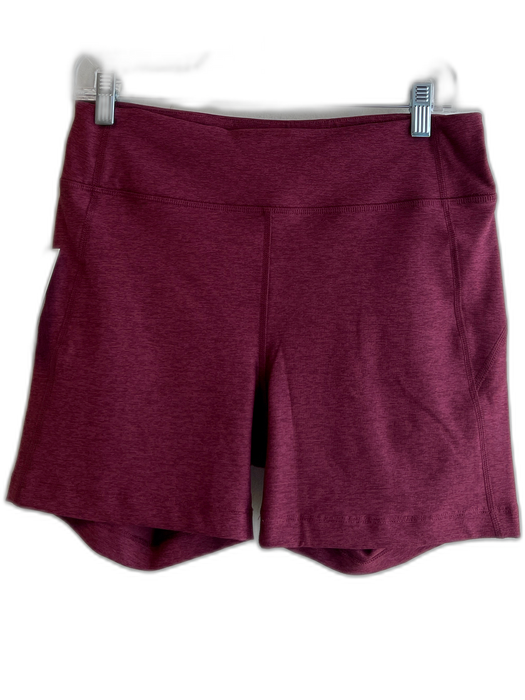 Outdoor Voices Size L Shiraz Polyester & Spandex Mid Rise 4" inseam Shorts Shiraz / L