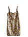 Leifsdottir Size 12 Yellow, Green & Multi Polyester & Nylon Square Neck Dress Yellow, Green & Multi / 12
