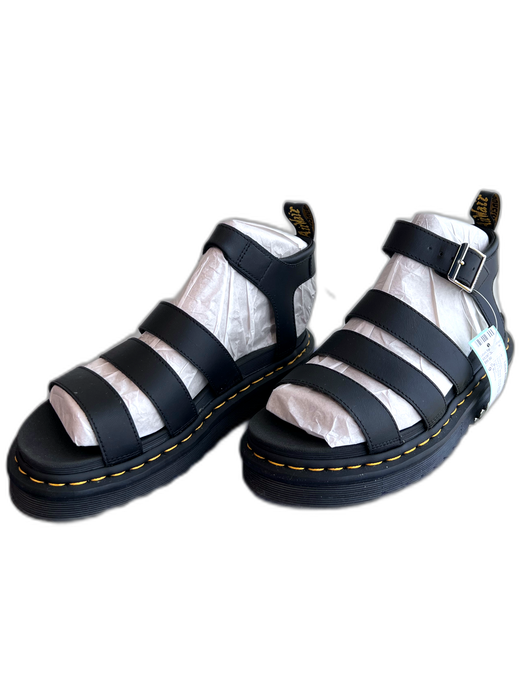 Dr Martens Shoe Size 9 NWOB Black No Fabric Tag Strappy Light Weight Sandals Black / 9