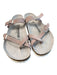 Birkenstock Shoe Size 40 Grey & Pink Cork & Leather Adjustable Slip On Shoes Grey & Pink / 40