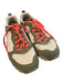 Merrell Shoe Size 9.5 Green & Coral Leather Lace Up Sneaker Slip On Sneakers Green & Coral / 9.5