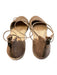 Eileen Fisher Shoe Size 9 Copper Leather & Cork Back Zip Slip On Shoes Copper / 9