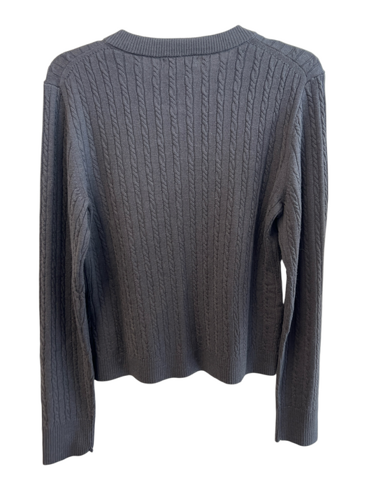 J.Crew Size L Brown Merino Wool Cardigan Button Up Long Sleeve Sweater Brown / L