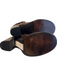 Freebird by Steven Shoe Size 10 Brown Leather Round Toe double zip Booties Brown / 10