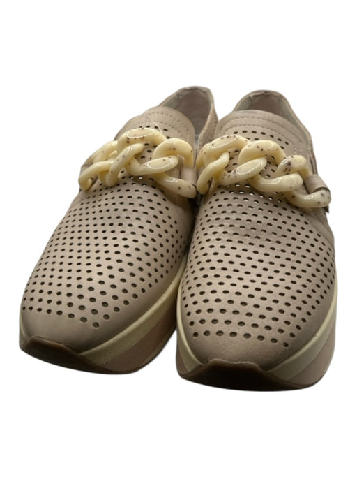 Dolce Vita Shoe Size 8.5 Blush & Nude Acrylic Chain Platform Slip On Loafers Blush & Nude / 8.5