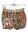 Size Est S Multi Color Cotton Elastic Band Draw String Waist Front Pocket Shorts Multi Color / Est S