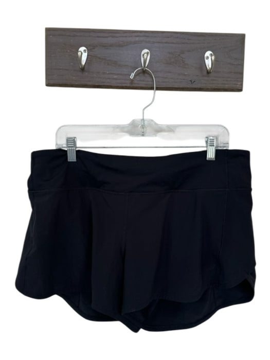 Lululemon Size 14 Black Waist Band Athletic Shorts Black / 14