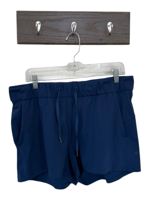 Lululemon Size 12 Navy Drawstring Front Pockets Athletic Shorts Navy / 12