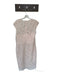 Shoshanna Size 12 Blush Lace Sleeveless lined Boning Back Zip Dress Blush / 12