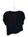 Nation Size M Black Pima Cotton Cap Sleeve Top Black / M