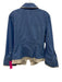 Veronica Beard Size 4 Light blue & white Cotton Blend Long Sleeve Layered Top Light blue & white / 4