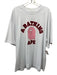Bape Size XXL White & Red Cotton Graphic Men's Short Sleeve White & Red / XXL