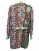 Kachel x Anthropologie Size Small Green, Purple, Blue Linen Blend Dress Green, Purple, Blue / Small