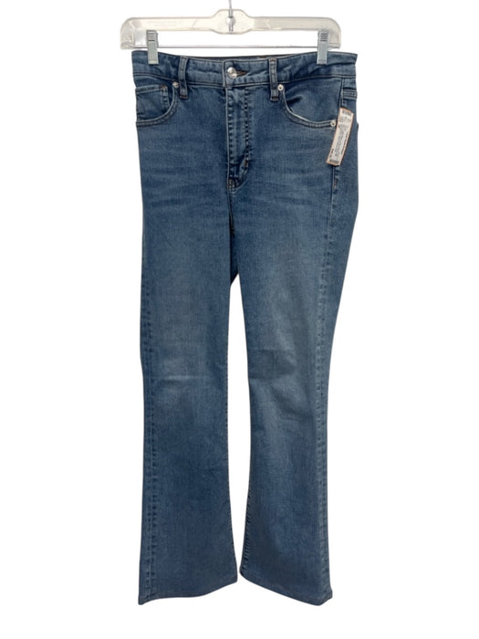 Frame Size 26 Light Wash Cotton Denim High Rise Faded Pockets Boot Jeans Light Wash / 26