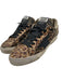 Golden Goose Shoe Size 40 Brown Textile & Leather Leopard Print Low Top Sneakers Brown / 40